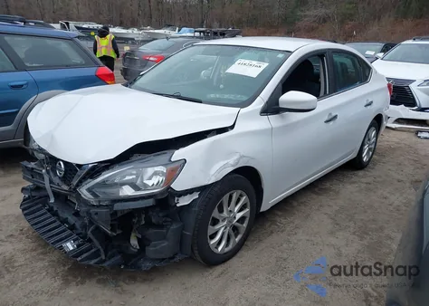 2019 Nissan Sentra S из США, поврежденный, VIN 3N1AB7AP5KY304763